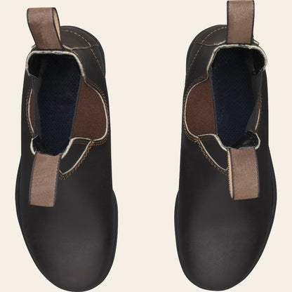 Retro Leather Ankle Boots Men Chelsea Boot Casual Platform Shoes Man  Spring Winter Slip on Couples Booties Handmade Plus Size