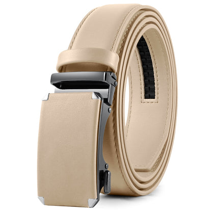 Mens Automatic Genuine Leather Leisure Fashion Ratchet Belt - Collection 1 (20 Styles)