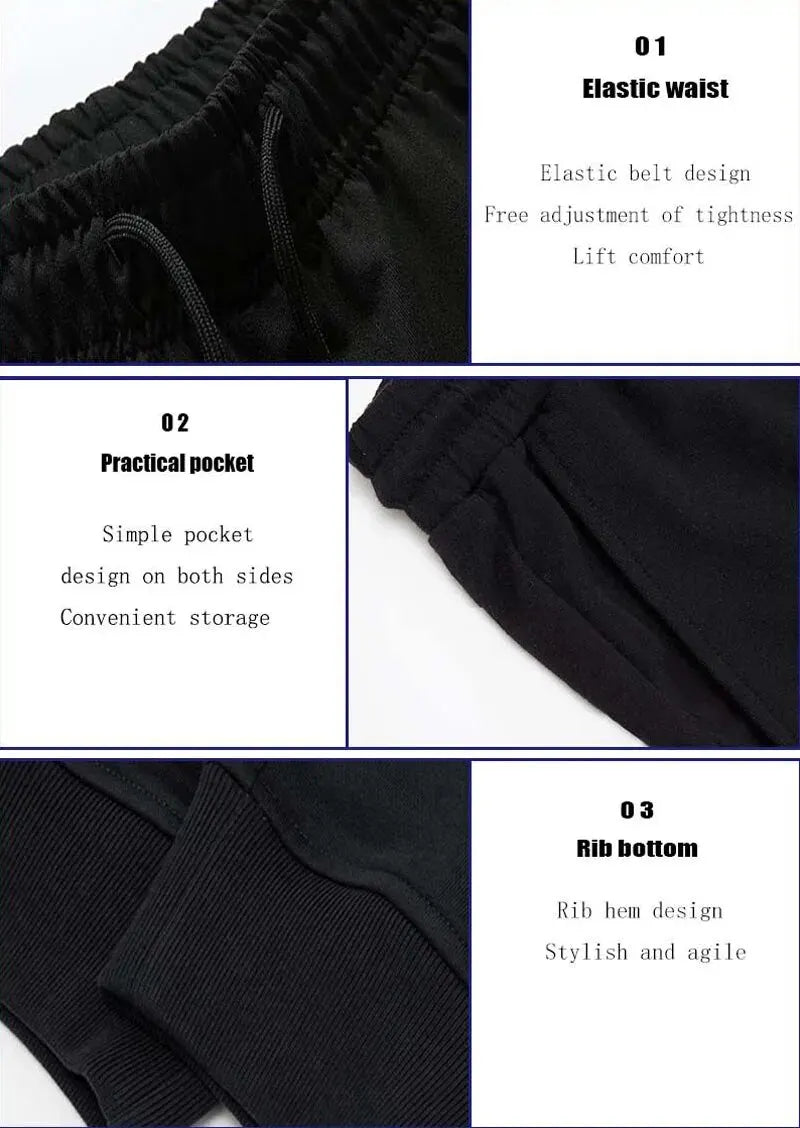 2024 Mens Print Pants Autumn/Winter New In Men's Clothing Trousers Sport Jogging Fitness Running Trousers Harajuku Streetwear