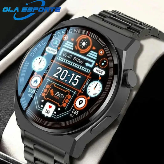 GT3 Pro Smart Watch for Men: HD 390x390 Screen, Heart Rate Monitoring, Bluetooth Calls, IP67 Waterproof, Sport Smartwatch with Customizable Watch Faces