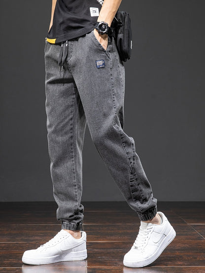 Men's Jogger Baggy Streetwear Denim Jogger Cargo Jeans (3 Colors)