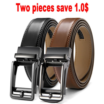 Mens Automatic Genuine Leather Leisure Fashion Ratchet Belt.- Collection 2 (10 Styles)