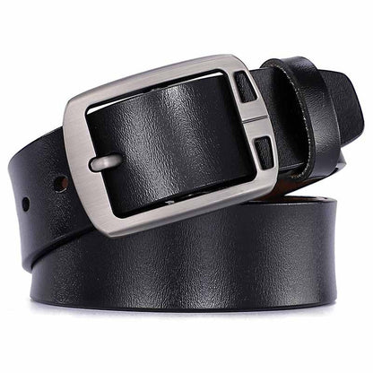 Men's Genuine Leather Fashion alloy luxury business belt - Collection 1 (11 Styles)