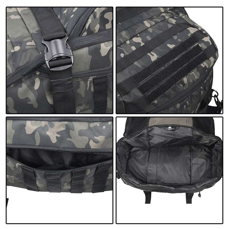 40L 60L 80L Men Army Sport Gym Bag Military Tactical Waterproof Backpack Molle Camping Backpacks Sports Travel Bags