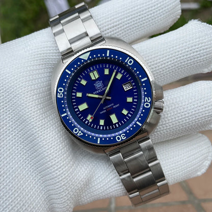 SD1970 Steeldive Brand 200M Waterproof Sapphire Glass 44MM Men NH35 Dive Watch with Ceramic Bezel