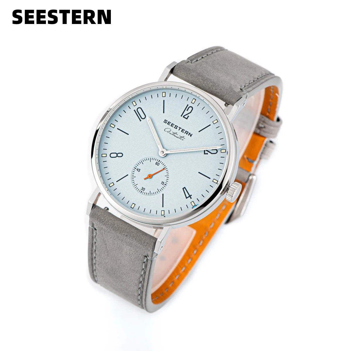 SEESTERN 2024 New Men Watch Automatic Business Wristwatches ST1701 Movement Ultra Thin Clock Top Brand Luxury  Fashion Casual