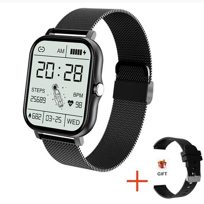 LIGE Full Touch Sport Smart Watch Men Women Heart Rate Fitness Tracker Bluetooth call Smartwatch wristwatch GTS 2 P8 plus watch