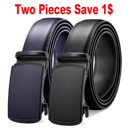 Mens Automatic Genuine Leather Leisure Fashion Ratchet Belt.- Collection 2 (10 Styles)