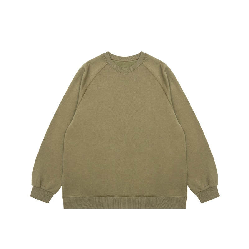 Unisex Solid Color Minimalist Tracksuits Sweatshirt and Sweatpant Set (14 Options)