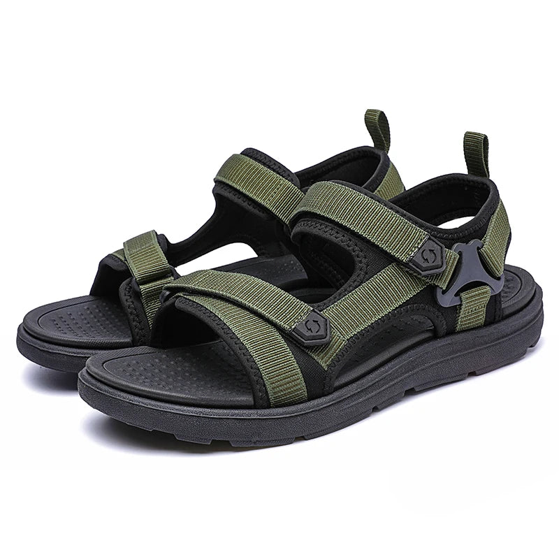 Men Sandals Summer Leisure Beach Holiday Sandals Men Shoes Outdoor Sneakers Male Retro Comfortable Casual Sandals Men