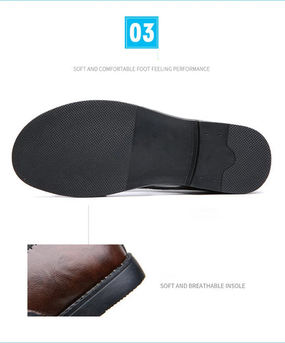 Sandals for Men Brand Casual Shoes Outdoor Fashion Men's Slippers Comfortable Beach Shoes High Quality Leather Men Flat Sandals