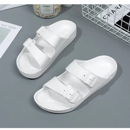 Brand Women Men Slippers Soft Sandals Women Beach Casual Shoes EVA Slides Original Men Flip-flop Summer 2023 Summer Men's Sandal