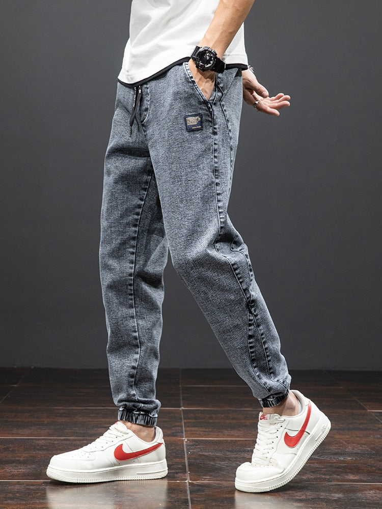 Men's Jogger Baggy Streetwear Denim Jogger Cargo Jeans (3 Colors)