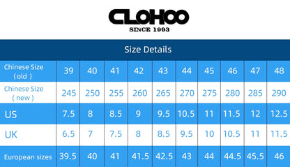 CLOHOO brand special edition two layer cowhide rubber sole handmade shoes business casual leather shoes men