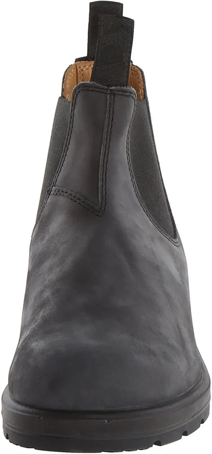Retro Leather Ankle Boots Men Chelsea Boot Casual Platform Shoes Man  Spring Winter Slip on Couples Booties Handmade Plus Size