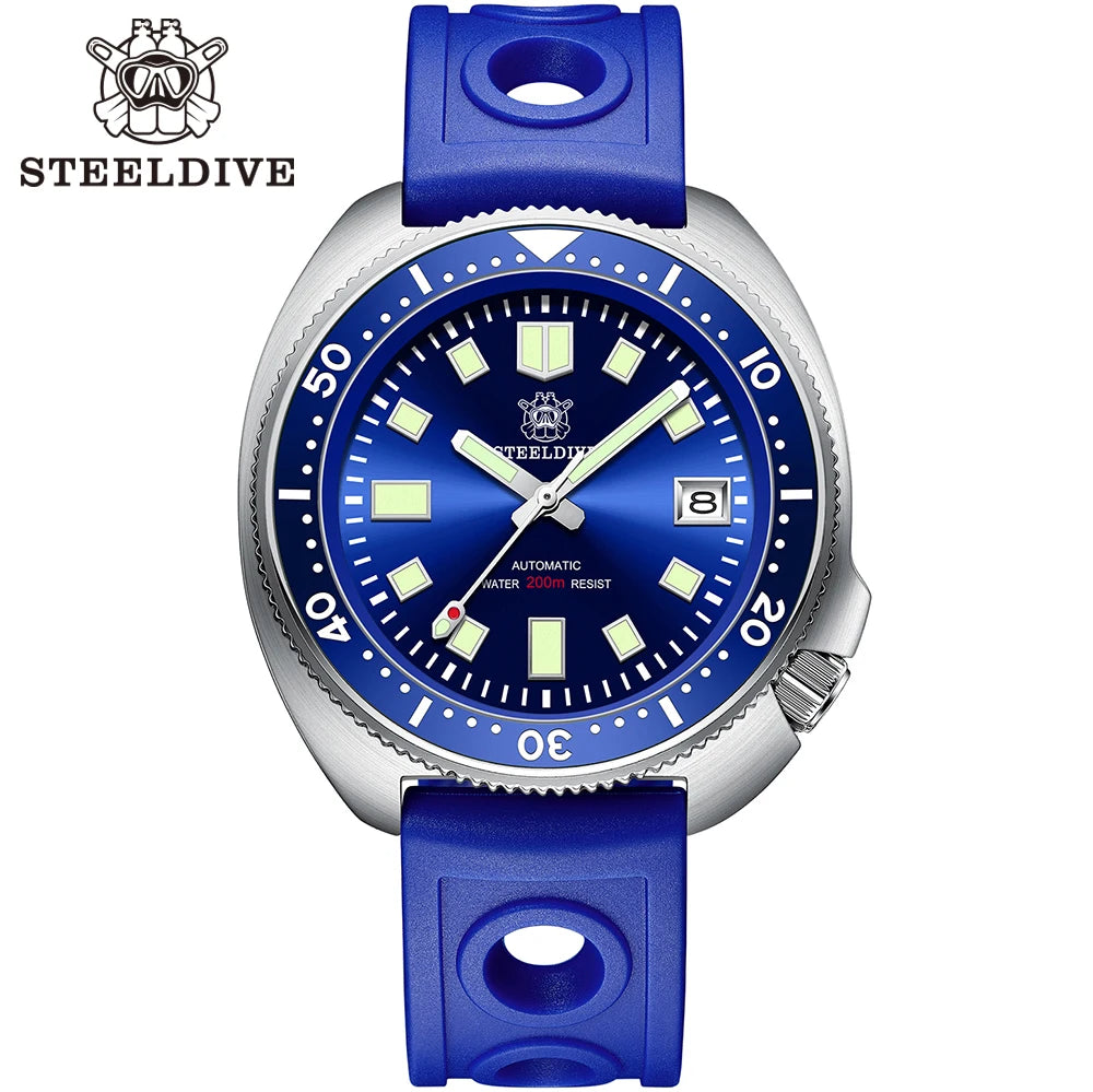 SD1970 Best Seller Steeldive Brand 44MM Sapphire Glass Ceramic Bezel Insert Luminous Men NH35 Dive Watch with Ceramic Bezel