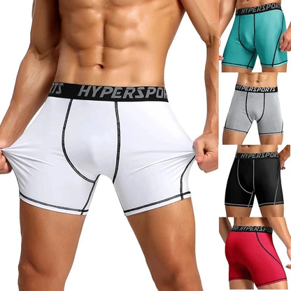 Men's Compression Shorts: Summer Sportswear Training Tights for Gym Fitness - Available in 6 Colors