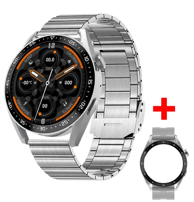 GT3 Pro Smart Watch for Men: HD 390x390 Screen, Heart Rate Monitoring, Bluetooth Calls, IP67 Waterproof, Sport Smartwatch with Customizable Watch Faces