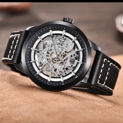 2024 PAGANI DESIGN New Men Luxury Automatic Mechanical Watch Stainless Steel Waterproof Sports Leather Watch Relogio Masculino