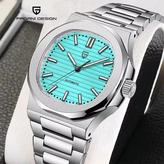 PAGANI DESIGN 2024 New Watches mens Luxury Seagull ST6 Mechanical Mens Automatic Watches Sapphire Stainless Steel Waterproof