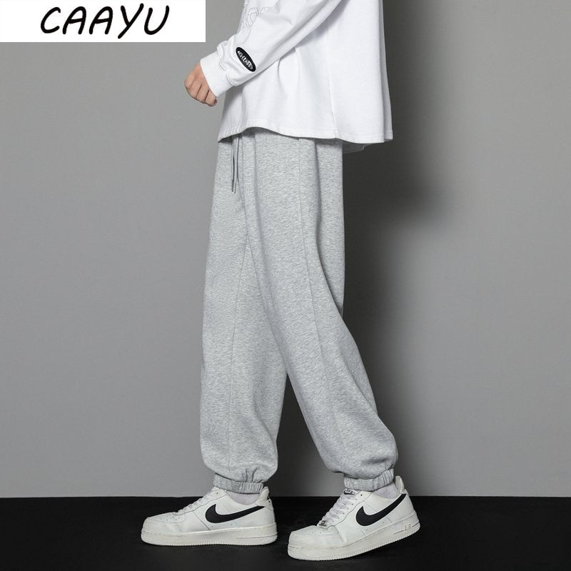 Men's Casual Knitted Baggy Jogging Sports Pants (2 Colors)