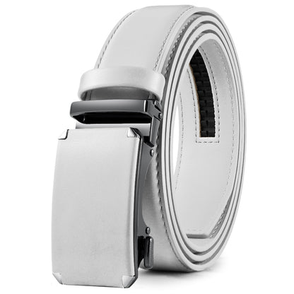 Mens Automatic Genuine Leather Leisure Fashion Ratchet Belt - Collection 1 (20 Styles)