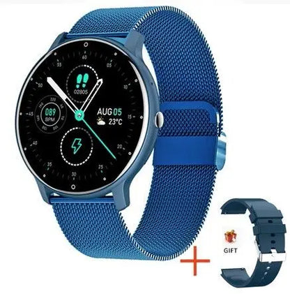 LIGE 2025 New Smart Watch Men Full Touch Screen Sport Fitness Watch IP67 Waterproof Bluetooth For Android ios smartwatch Men+box