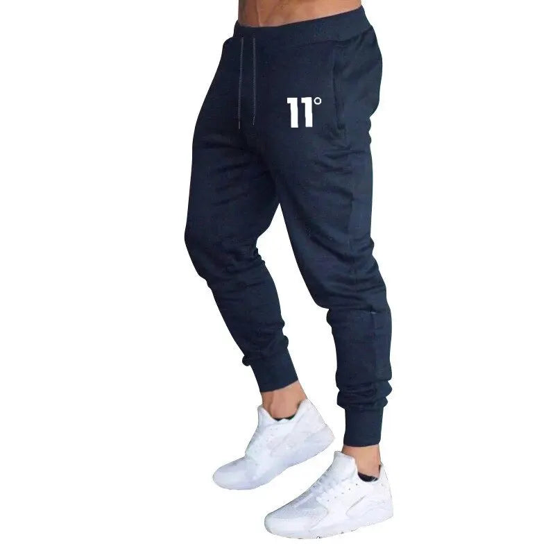 Number Printed Men's Pants: Autumn Winter Running Joggers, Casual Fitness Sweatpants - 3 Colors