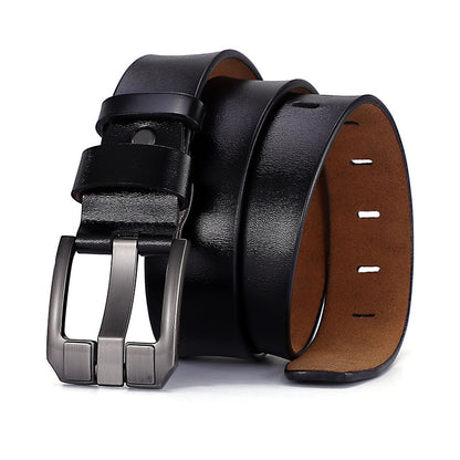 Men's Genuine Leather Fashion alloy luxury business belt - Collection 1 (11 Styles)