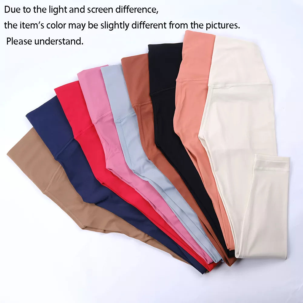 Women's Full-Length Comfortable Yoga Leggings - Collection 2 in 15 Gorgeous Colors