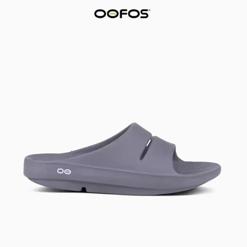 OOFOS NEW Sandals - Lightweight Recovery Shoes Slippers Men Women Soft Bottom Indoor Home Slides Sandals Light Beach Shoe