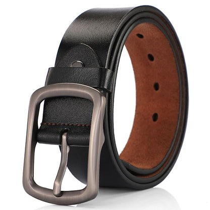 Men's Genuine Leather Fashion alloy luxury business belt - Collection 1 (11 Styles)