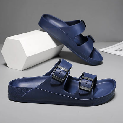 Brand Women Men Slippers Soft Sandals Women Beach Casual Shoes EVA Slides Original Men Flip-flop Summer 2023 Summer Men's Sandal