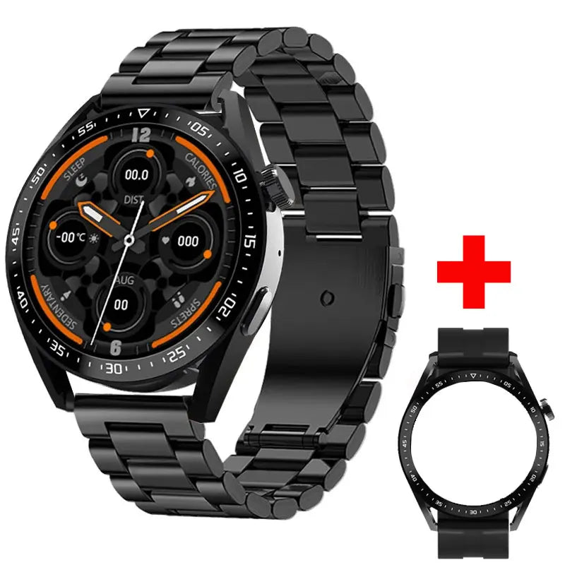 GT3 Pro Smart Watch for Men: HD 390x390 Screen, Heart Rate Monitoring, Bluetooth Calls, IP67 Waterproof, Sport Smartwatch with Customizable Watch Faces