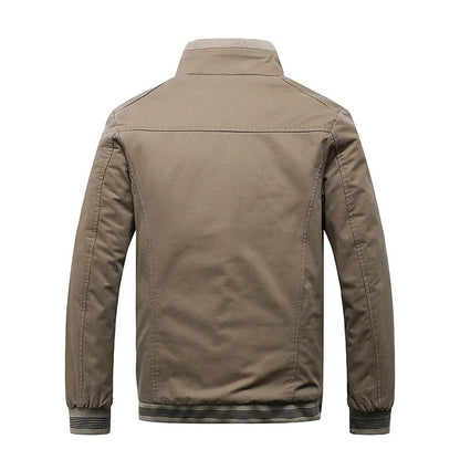 Men's Cotton-Fleece Tactical Vintage Military Warm Bomber Jacket (3 Colors)