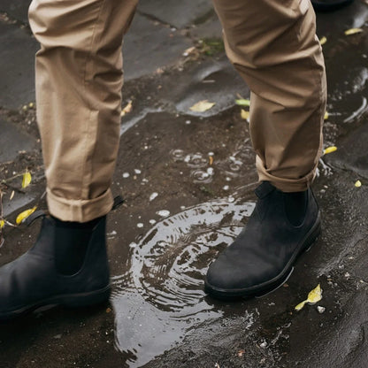 Retro Leather Ankle Boots Men Chelsea Boot Casual Platform Shoes Man  Spring Winter Slip on Couples Booties Handmade Plus Size
