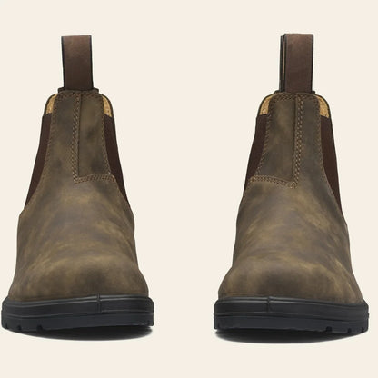 Retro Leather Ankle Boots Men Chelsea Boot Casual Platform Shoes Man  Spring Winter Slip on Couples Booties Handmade Plus Size