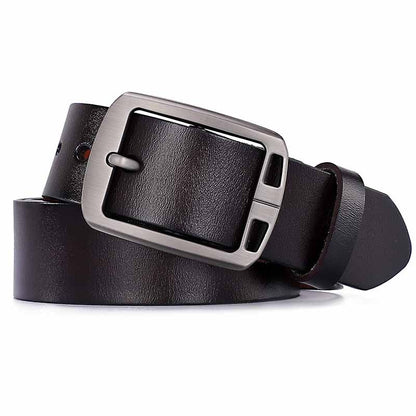 Men's Genuine Leather Fashion alloy luxury business belt - Collection 1 (11 Styles)