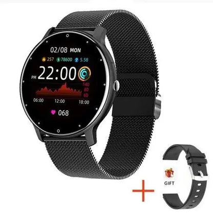 LIGE 2025 New Smart Watch Men Full Touch Screen Sport Fitness Watch IP67 Waterproof Bluetooth For Android ios smartwatch Men+box