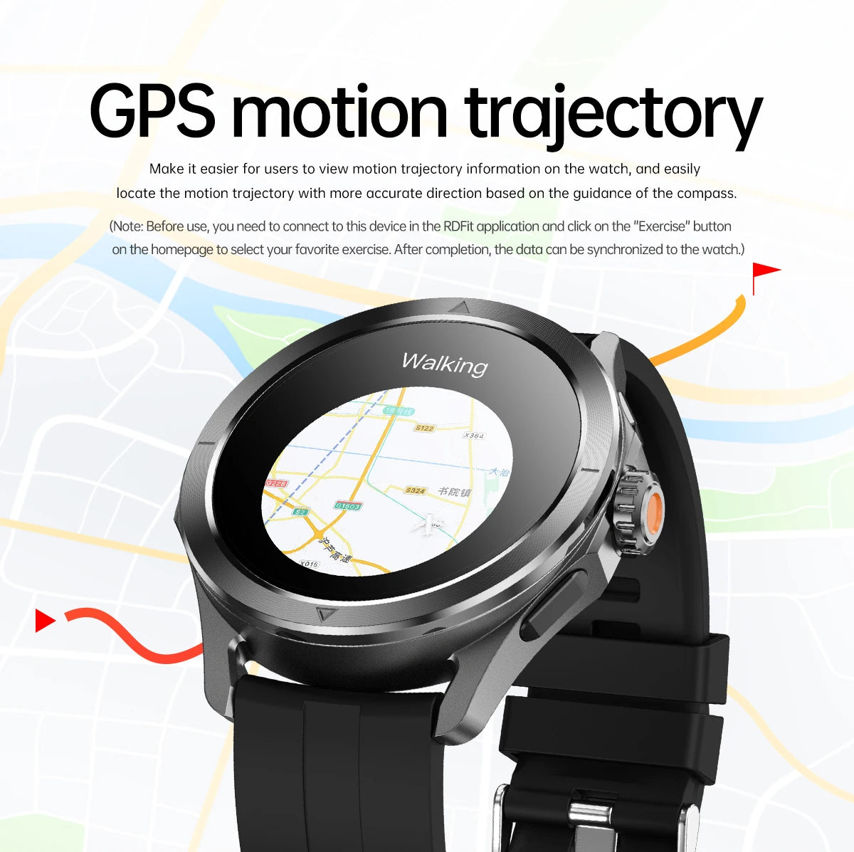 For Xiaomi S4 Ultra Outdoor Sports Smart Watch Men AMOLED Screen NFC GPS Compass Heart rate Waterproof Bluetooth Call SmartWatch