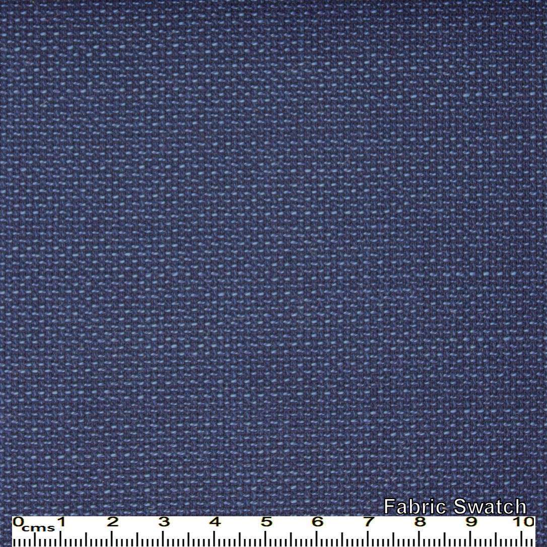 Astronaut Blue Sharkskin Made To Measure Vest - VBC0488_MTM_SV