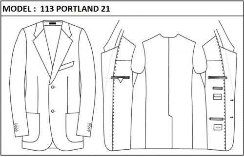 CLASSIC - SINGLE BREASTED, 2 BUTTONS,NOTCH  LAPEL JACKET-113_PORTLAND_21