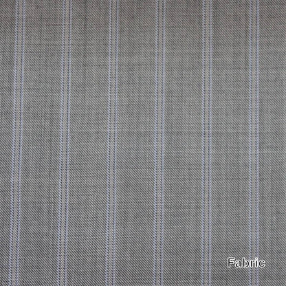 Nobel Grey Chalk Stripes Made To Measure Vest - VBC0020_MTM_SV