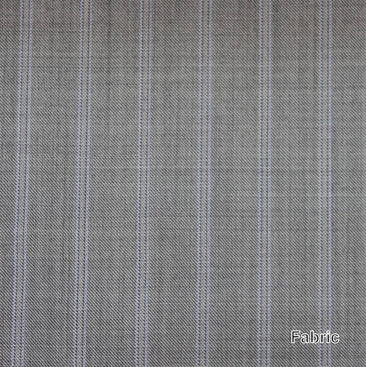 Nobel Grey Chalk Stripes Made To Measure Vest - VBC0020_MTM_SV