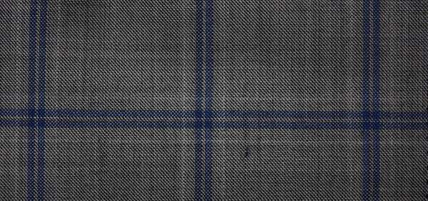 Grey Windowpane Made To Measure Vest - VBC0572_MTM_SV