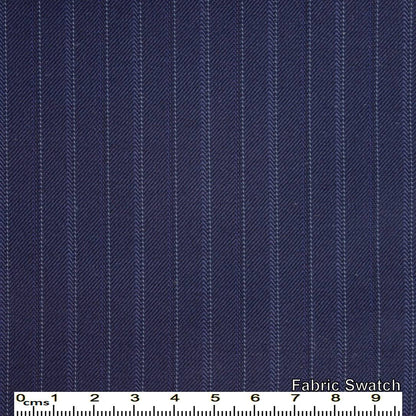 Bunting Blue Stripes Made To Measure Jacket - VBC0034_MTM_SJ