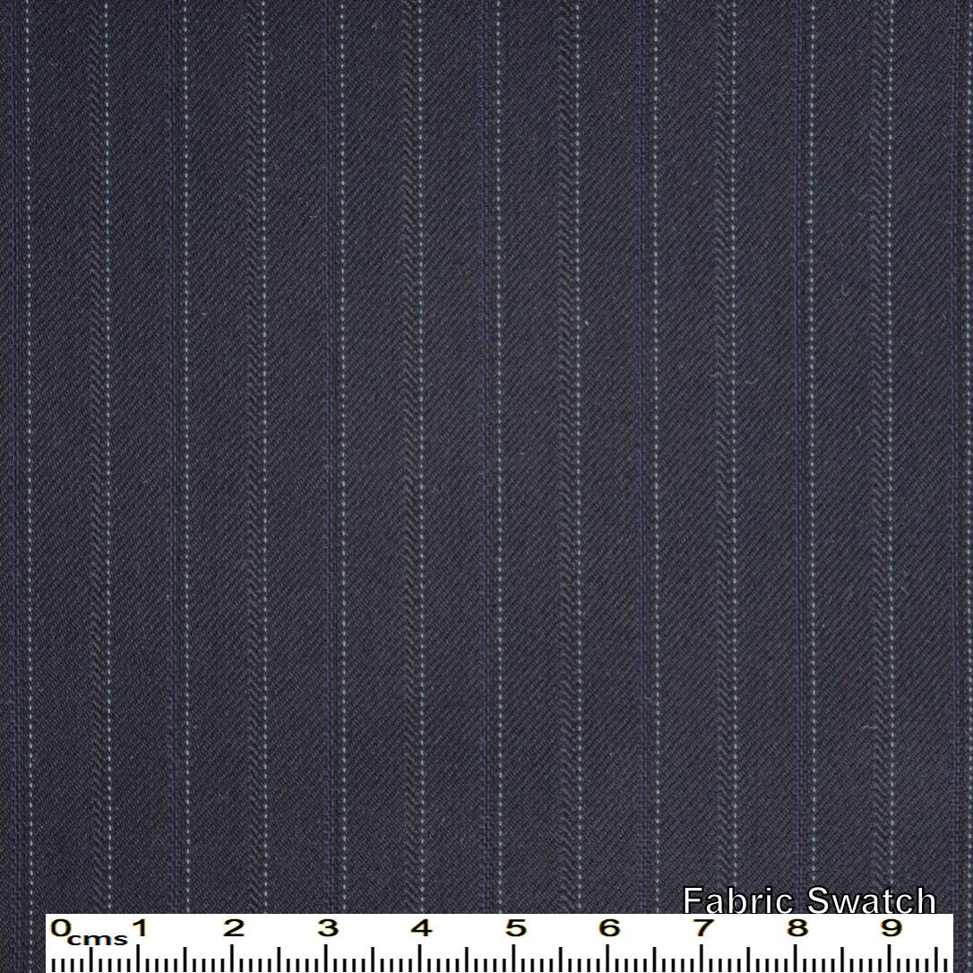 Ebony Grey Stripes Made To Measure Pant - VBC0035_MTM_SP