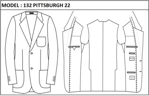 CLASSIC - SINGLE BREASTED, 2 BUTTONS,NOTCH  LAPEL JACKET-132_PITTSBURGH_22