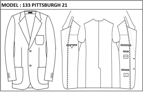 CLASSIC - SINGLE BREASTED, 2 BUTTONS,NOTCH  LAPEL JACKET-133_PITTSBURGH_21