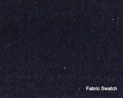 100% Cashmere Black Rock Navy Plaid Made To Measure Vest  - CER0004_MTM_SV